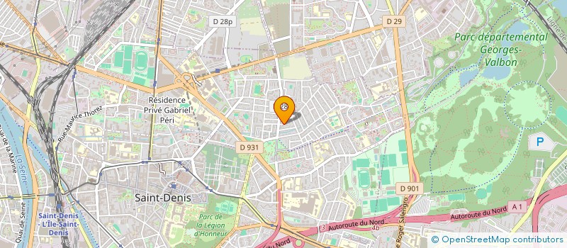 localisation de l'entreprise MONSIEUR ZOUHER BENOUIS à SAINT-DENIS