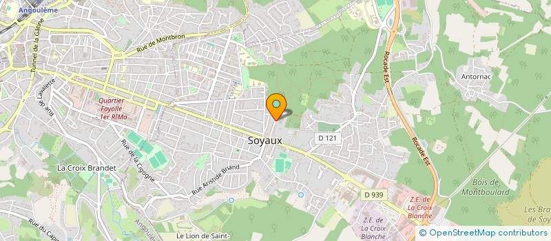 localisation de l'entreprise MONSIEUR ZOUHEYR MEHAYA à SOYAUX