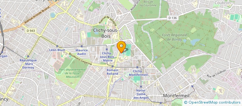 localisation de l'entreprise MONSIEUR ZOUHEYR RAMDANI à CLICHY-SOUS-BOIS