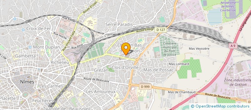 localisation de l'entreprise MONSIEUR ZOUHIR BANNANY à NIMES