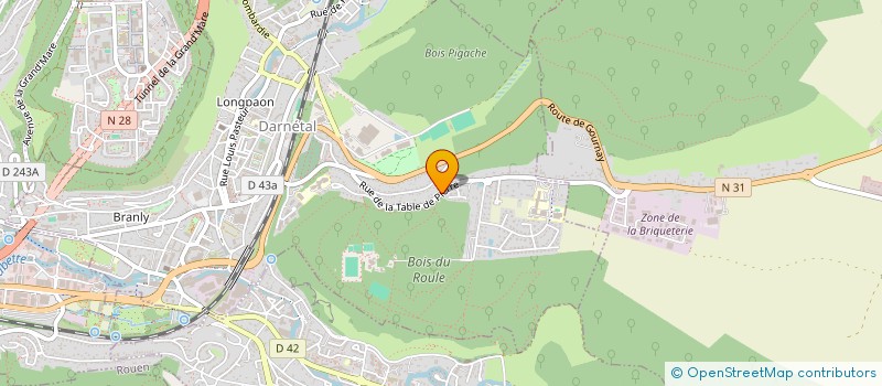 localisation de l'entreprise MONSIEUR ZOUHIR BEGHOURA  DARNETAL