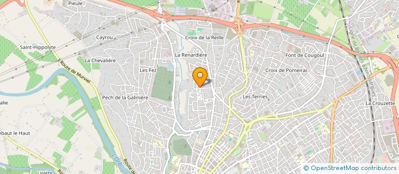 localisation de l'entreprise MONSIEUR ZOUHIR BEKAIRI  BEZIERS