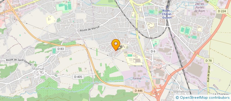 localisation de l'entreprise MONSIEUR ZOUHIR ESSAYAD  RIOM