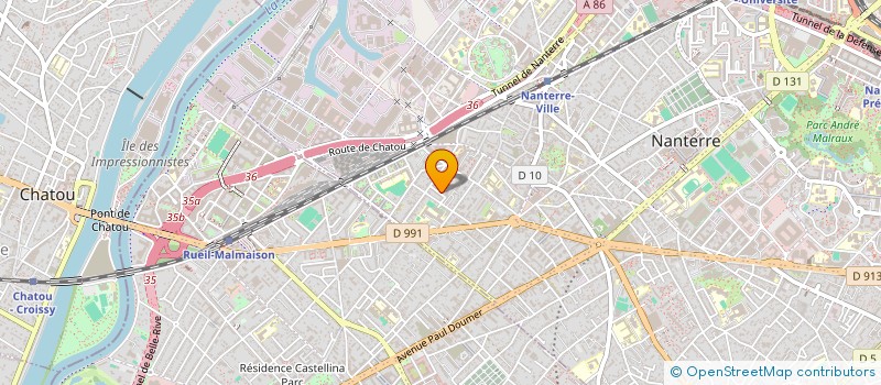 localisation de l'entreprise MONSIEUR ZOUHIR FARERHOUS  NANTERRE