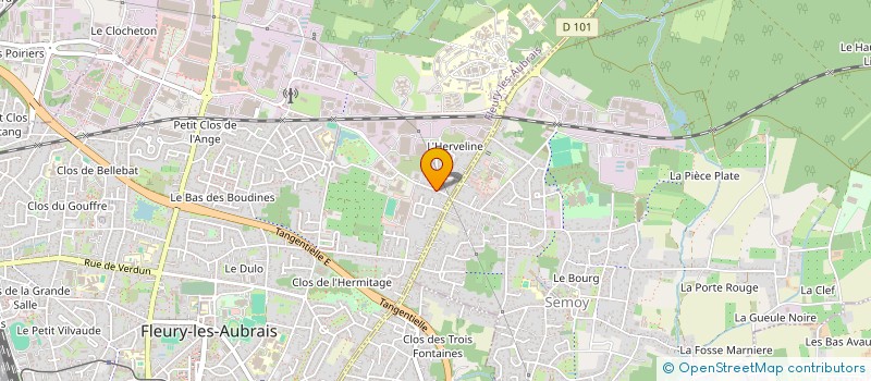 localisation de l'entreprise MONSIEUR ZOUHIR MEDDAH à FLEURY-LES-AUBRAIS