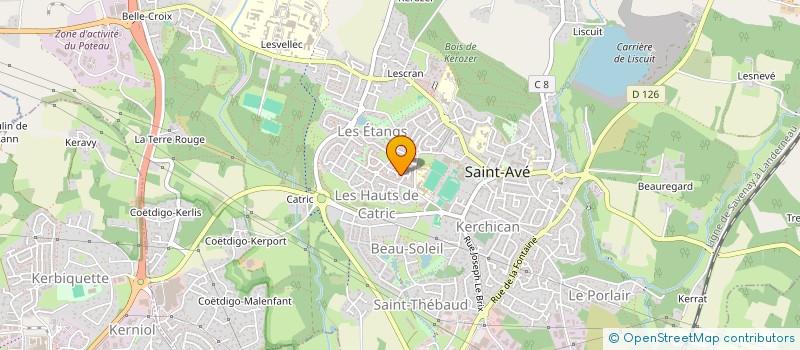 localisation de l'entreprise MONSIEUR ZOUHIR MENHOU  SAINT-AVE