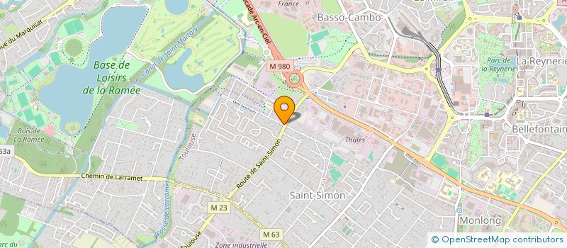 localisation de l'entreprise MONSIEUR ZOUHIR SALAOUDJI  TOULOUSE