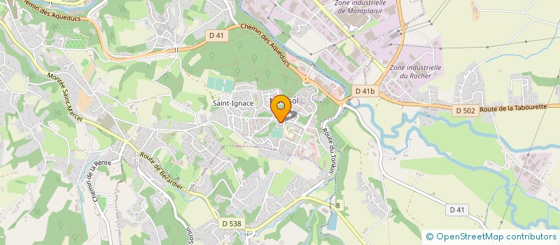 localisation de l'entreprise MONSIEUR ZOUHIR TAIMI  VIENNE