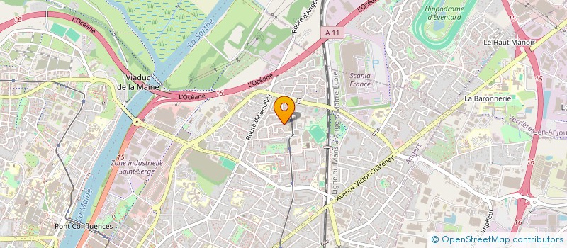 localisation de l'entreprise MONSIEUR ZOUHIR TAKFAOUI à ANGERS
