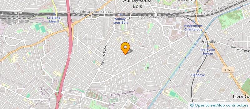 localisation de l'entreprise MONSIEUR ZOUHIR TOUIOUI  AULNAY-SOUS-BOIS