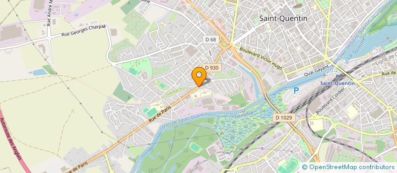 localisation de l'entreprise MONSIEUR ZOUIR AJJA à SAINT-QUENTIN
