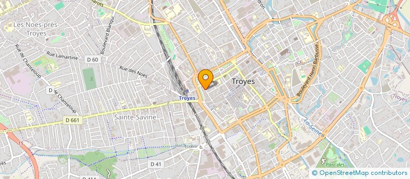 localisation de l'entreprise MONSIEUR ZOUMANA COULIBALY  TROYES