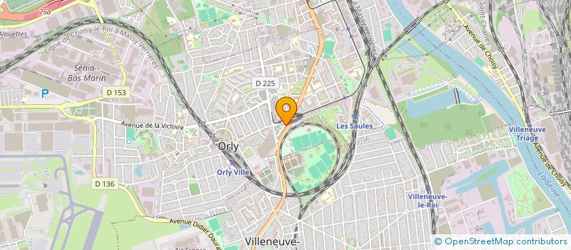 localisation de l'entreprise MONSIEUR ZOUMANA DIAWARA  ORLY