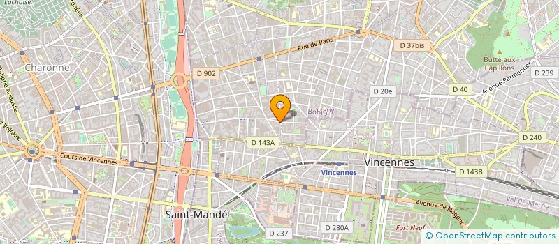 localisation de l'entreprise MONSIEUR ZOUMANA SOUMAHORO à MONTREUIL