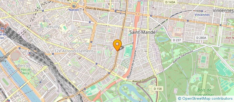 localisation de l'entreprise MONSIEUR ZOUMANA TOURE  PARIS