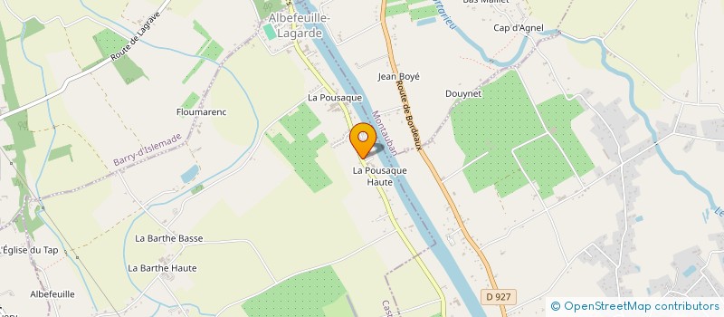 localisation de l'entreprise MONSIEUR ZOURAB KOTTOYEV  MONTAUBAN