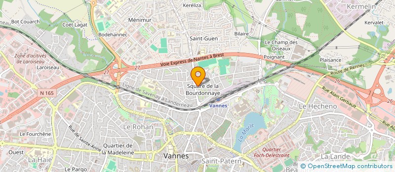 localisation de l'entreprise MONSIEUR ZOYOUL HAQ SAFI ZADA à VANNES