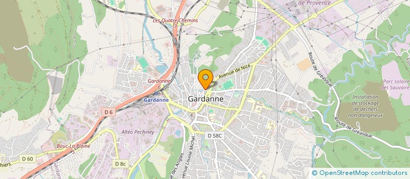 localisation de l'entreprise MONSIEUR ZRNG ZANGANA à GARDANNE