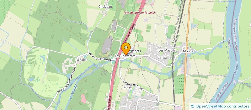 localisation de l'entreprise MONSIEUR ZSOLT BALAZS  LA SALLE