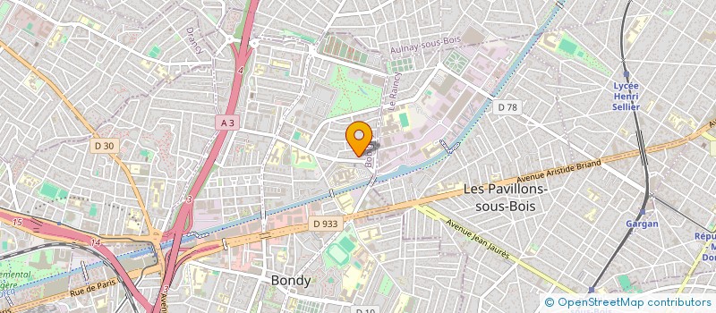 localisation de l'entreprise MONSIEUR ZSOLT HEJAS  BONDY