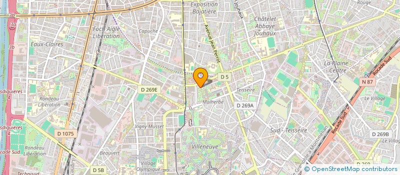 localisation de l'entreprise MONSIEUR ZUBAID ALI KHIL  GRENOBLE