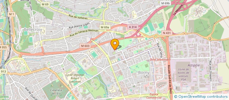 localisation de l'entreprise MONSIEUR ZUBAIR FAROOQ à METZ