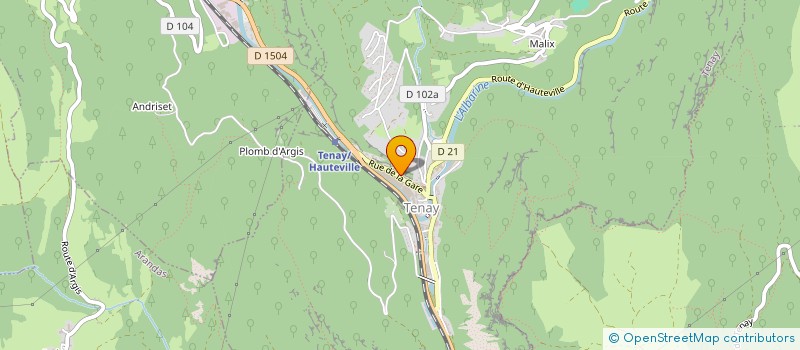 localisation de l'entreprise MONSIEUR ZUBAIR NAWAZ  TENAY