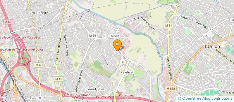 localisation de l'entreprise MONSIEUR ZUBAIR PASHTONYAR  LAUNAGUET