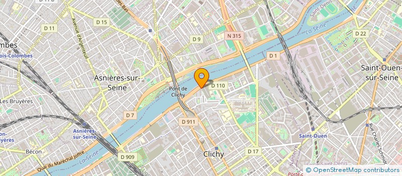 localisation de l'entreprise MONSIEUR ZUBAIR SADIQ YAR à CLICHY