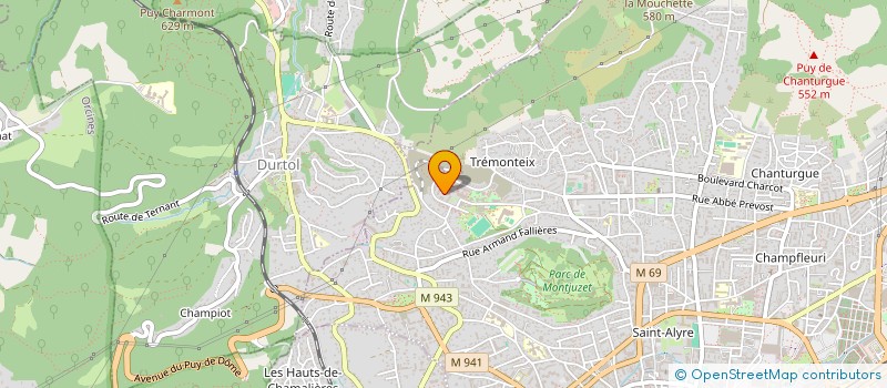 localisation de l'entreprise MONSIEUR ZUBAIR TUKHI  CLERMONT-FERRAND