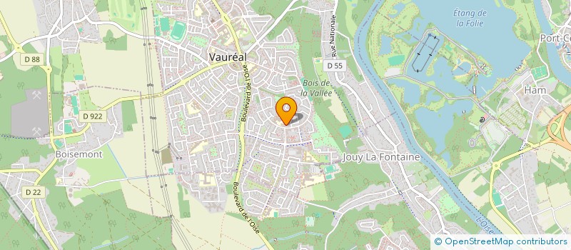 localisation de l'entreprise MONSIEUR ZUBAIR ZADRAN  VAUREAL