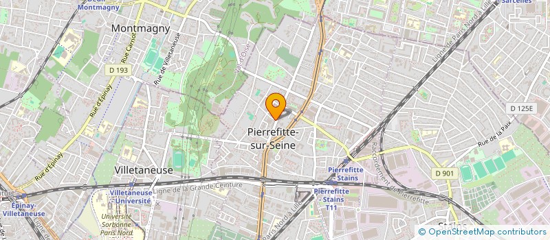 localisation de l'entreprise MONSIEUR ZUBIR SHINWARI  PIERREFITTE-SUR-SEINE