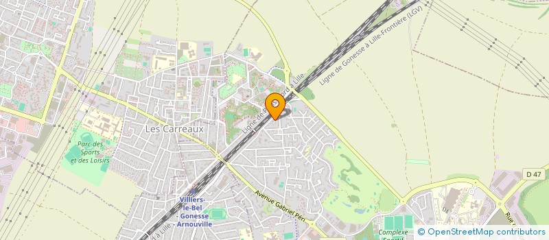 localisation de l'entreprise MONSIEUR ZUHAIR KIRYO à GONESSE