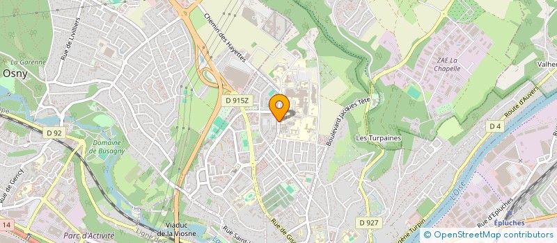 localisation de l'entreprise MONSIEUR ZUHEEB SAKHAWAT  PONTOISE