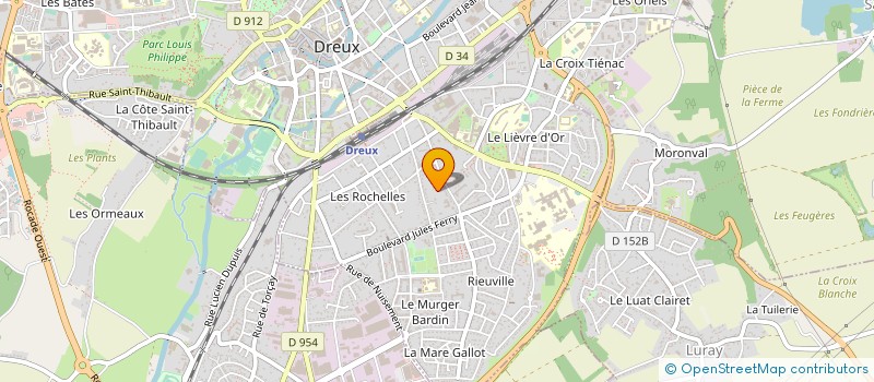 localisation de l'entreprise MONSIEUR ZULFIKAR GOKBULUT à DREUX