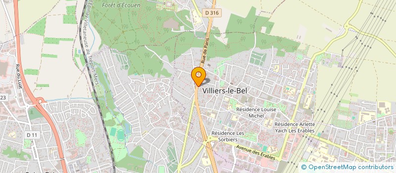 localisation de l'entreprise MONSIEUR ZULFIQAR HUSSAIN  VILLIERS-LE-BEL