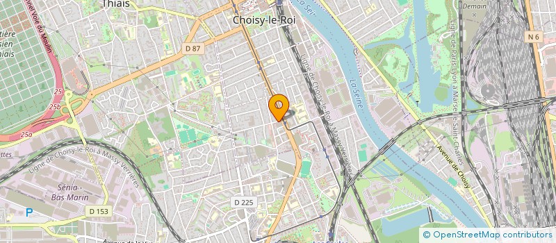 localisation de l'entreprise MONSIEUR ZULMAY YOUSAFZAI  CHOISY-LE-ROI