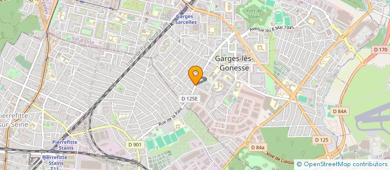 localisation de l'entreprise MONSIEUR ZULNORAIN GHULAM  GARGES LES GONESSE