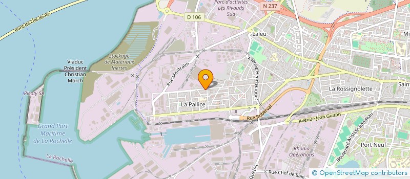 localisation de l'entreprise MONSIEUR ZUMARAI MOHAMMADI  LA ROCHELLE