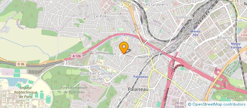 localisation de l'entreprise MONSIEUR ZUNDA MPEMBA à PALAISEAU