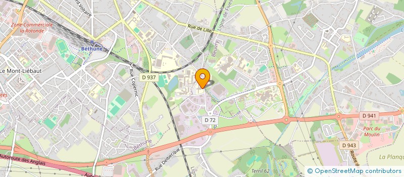 localisation de l'entreprise MONSIEUR ZUQUETE FRANCISCO  BETHUNE