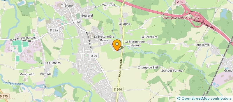 localisation de l'entreprise MONSIEUR ZURAB GHRUBELASHVILI  VIRIAT