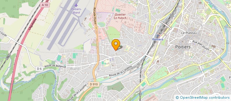 localisation de l'entreprise MONSIEUR ZURAB KIMBARISHVILI  POITIERS