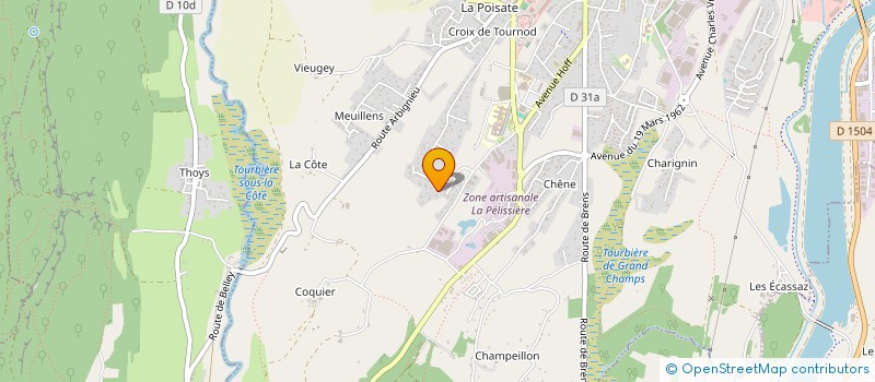 localisation de l'entreprise MONSIEUR ZURAB VADACHKORIA  BELLEY