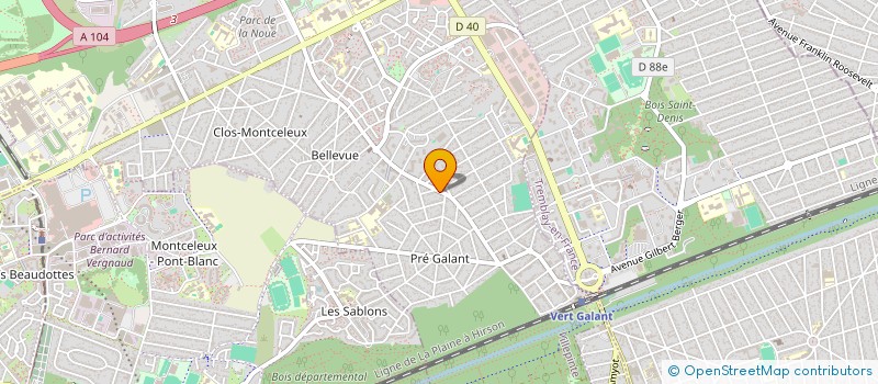 localisation de l'entreprise MONSIEUR ZYAD BOUSRIRA à VILLEPINTE