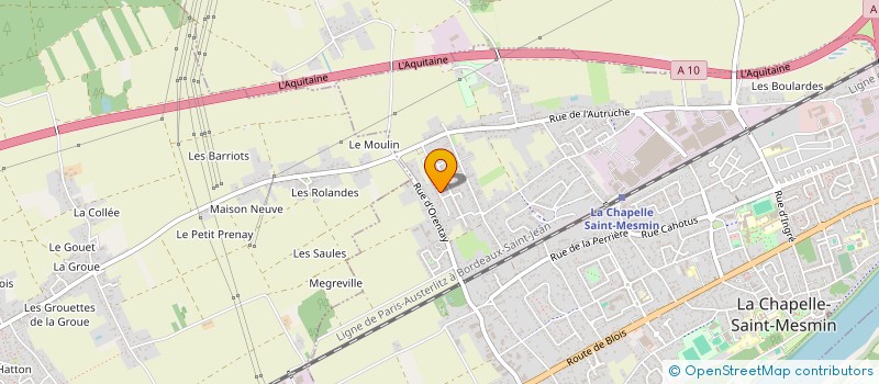 localisation de l'entreprise MONSIEUR ZYAD DAFAOUI à LA CHAPELLE-SAINT-MESMIN