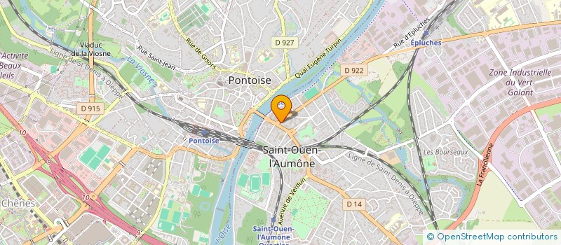 localisation de l'entreprise MONSIEUR ZYAD DIOURI à SAINT-OUEN-L'AUMONE