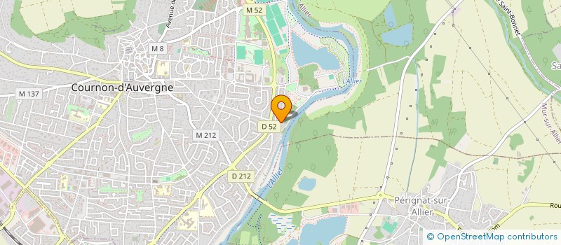 localisation de l'entreprise MONSIEUR ZYAD OUAZI  COURNON-D'AUVERGNE