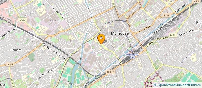 localisation de l'entreprise MONSIEUR ZYAD OUMALOUL  MULHOUSE