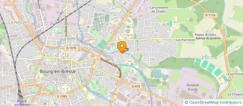 localisation de l'entreprise MONSIEUR ZYDRUNAS SAVICKAS à BOURG-EN-BRESSE